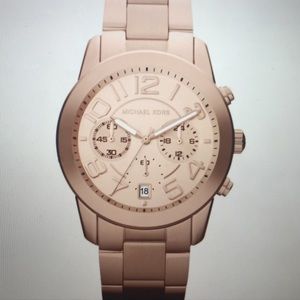 MICHAEL KORS women’s Mercer Rose Gold watch